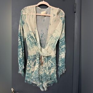 Chaser Sheer Romper Swimsuit Cover Up